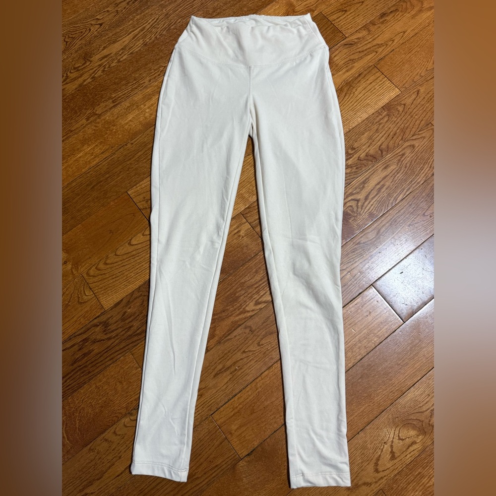 Zenana Outfitters Cream Leggings